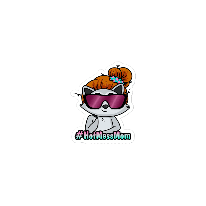 Ginger Hot Mess Mom Magnet product image (1)