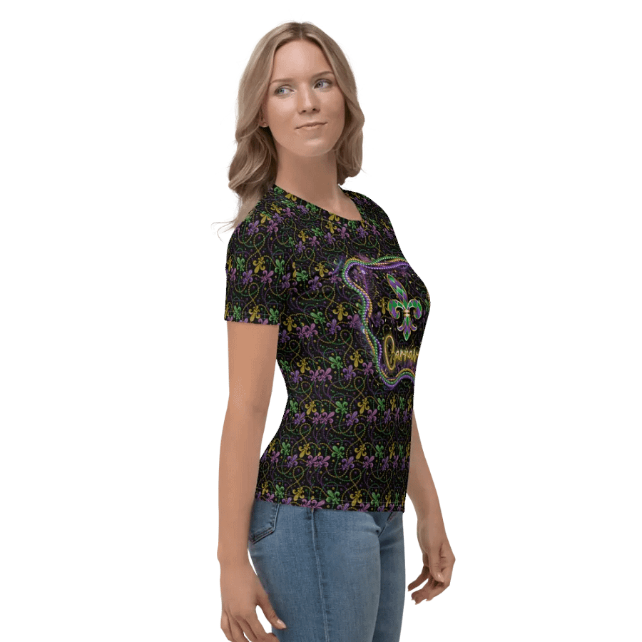 Mardi Gra All Over Print T-shirt product image (4)