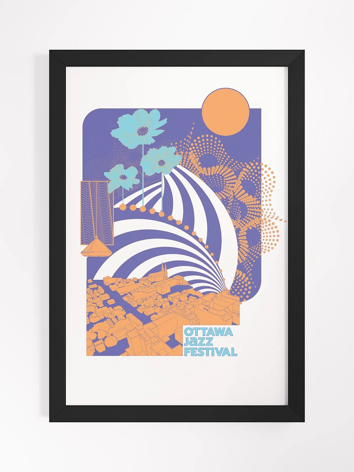Ottawa Jazz Festival 2022 Framed Logo Art Print product image (1)