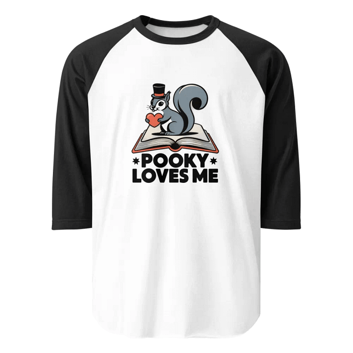 Pooky's Love Adventure Raglan Tee product image (1)