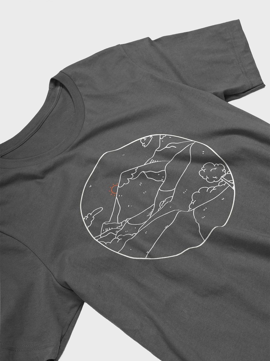 Mountain Scenery Line Art Graphic T-Shirt product image (14)