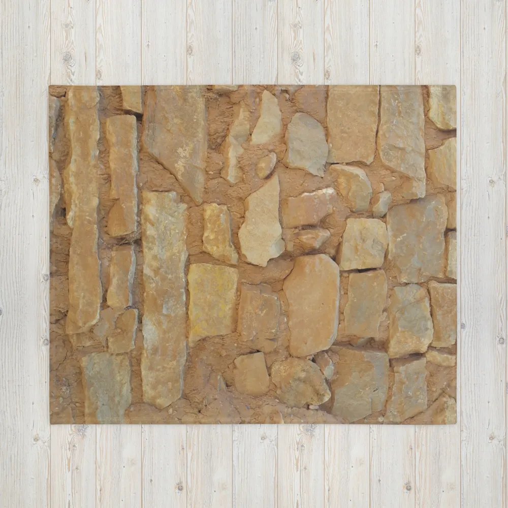 "Choco" Stone Wall Throw Blanket product image (6)