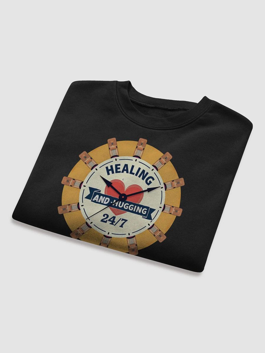 Healing and Hugging 24/7 Crop Sweatshirt product image (24)