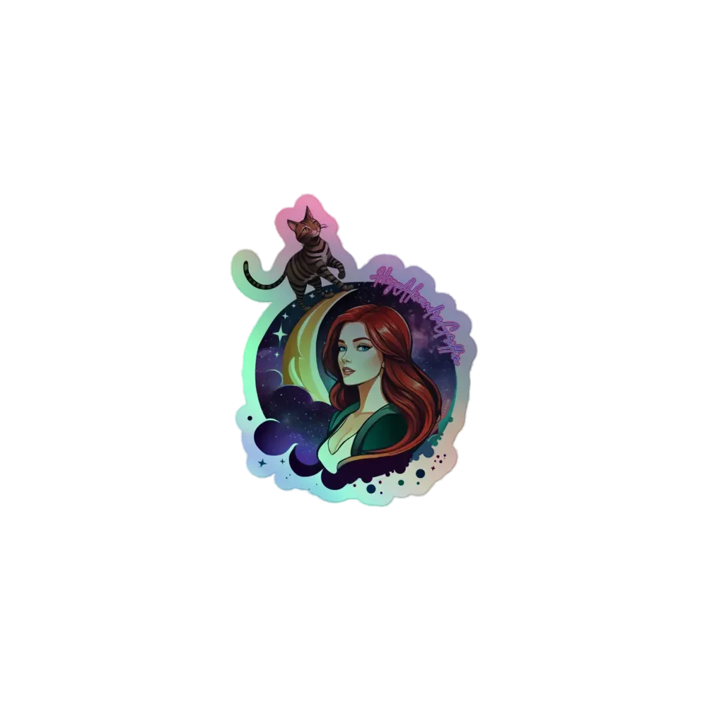 HeyAlexandraGriffin Holographic Sticker product image (1)