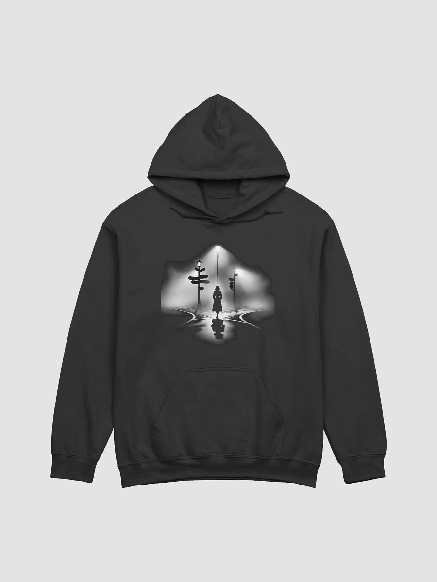 Crossroads of Fate: A Noir Intersection (Womens Hoodie) product image (1)