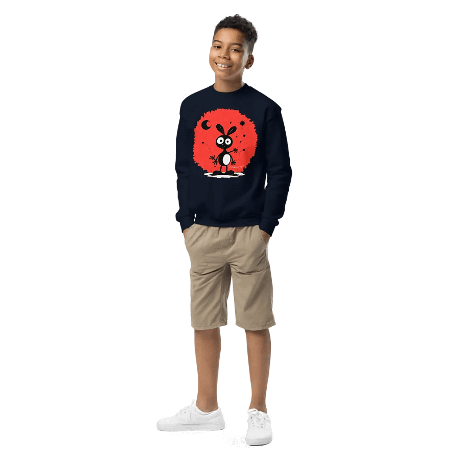 Gildan Youth Crew Neck Sweatshirt product image (1)