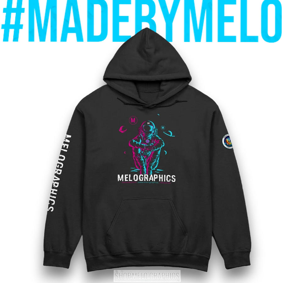 #MeloCrew Vibes: Duotone - Premium Hoodie | #MadeByMELO product image (6)