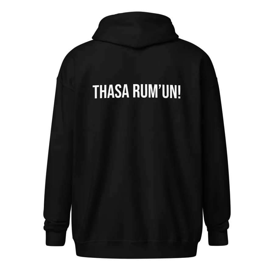 THASA RUM'UN! ZIP HOODIE product image (2)