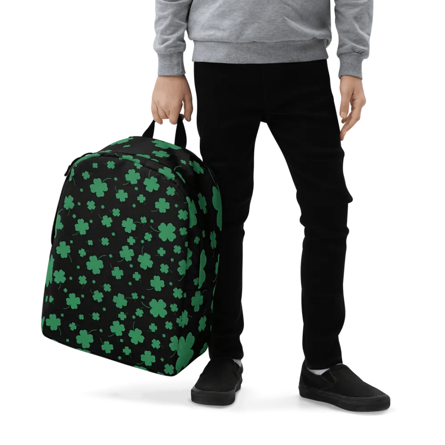 Lucky Hanny Shamrock All-Over Print Backpack product image (7)