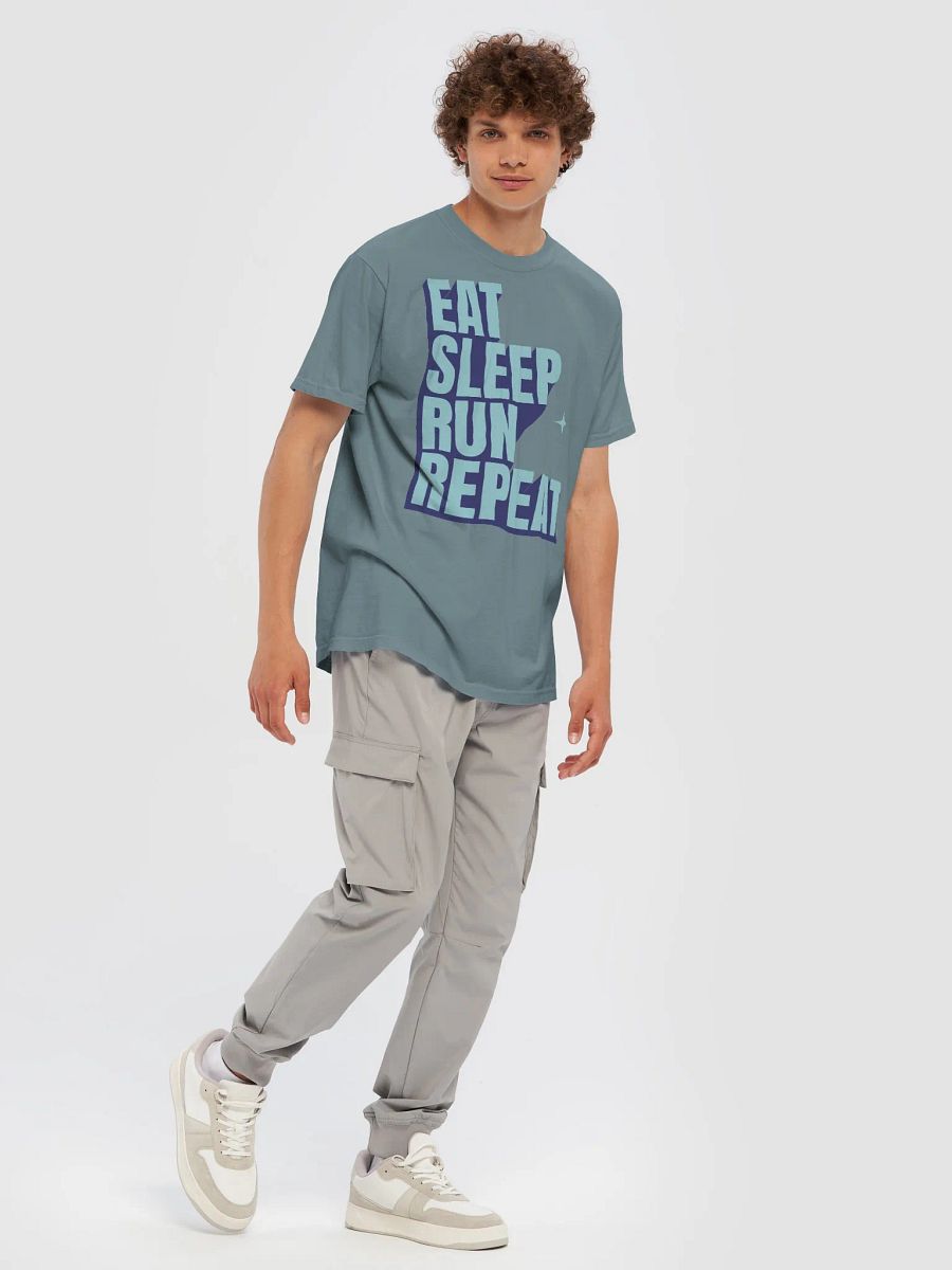 EAT SLEEP RUN REPEAT Tee product image (40)