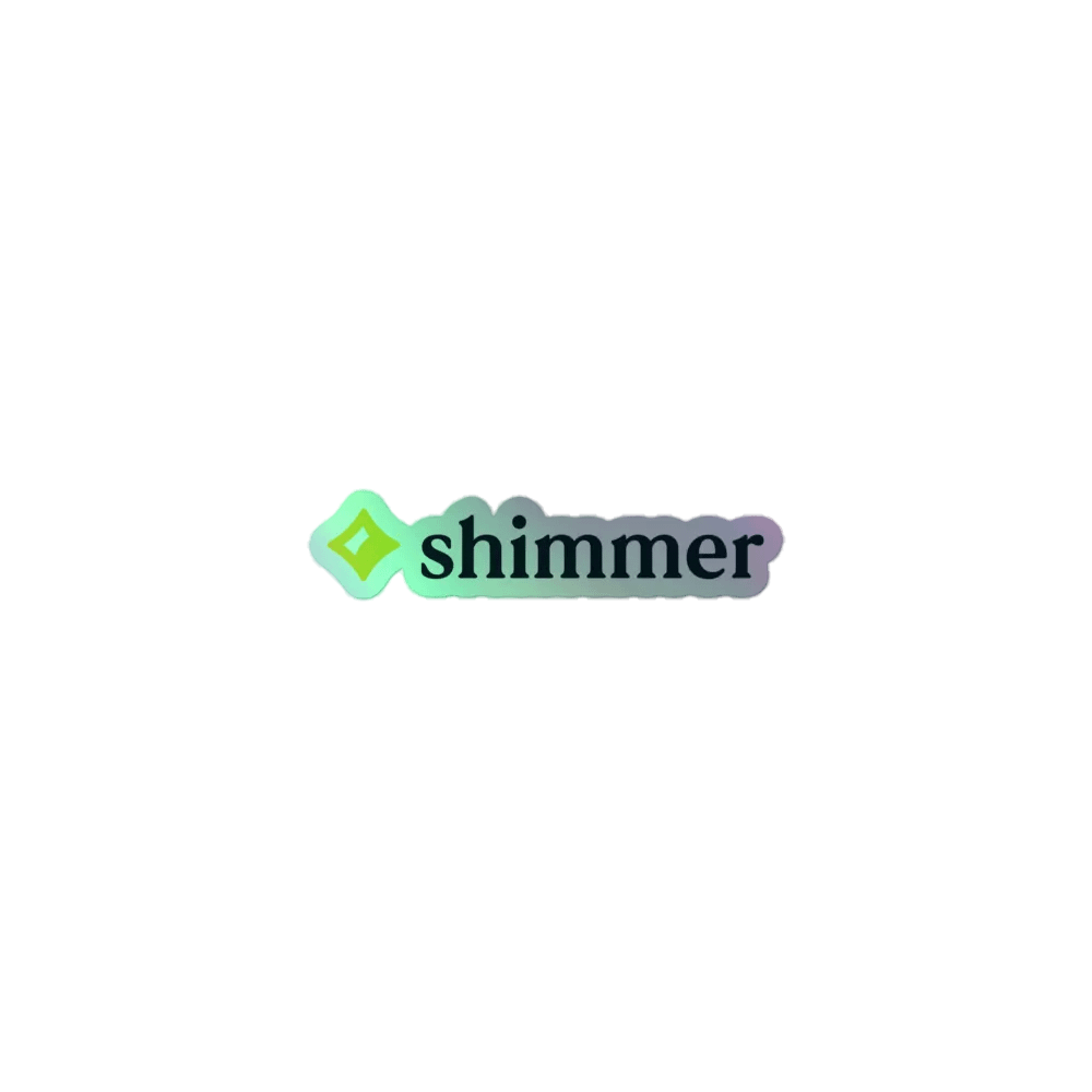 Shimmer Kiss-cut Holographic Sticker product image (1)