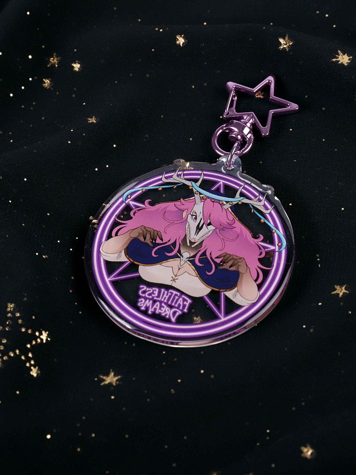 Faithless Acrylic Keychain product image (2)