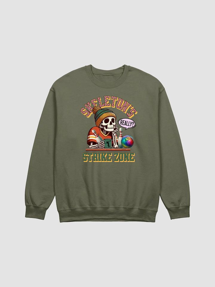 Skeletons Strike Zone Bowling Really Crewneck product image (11)