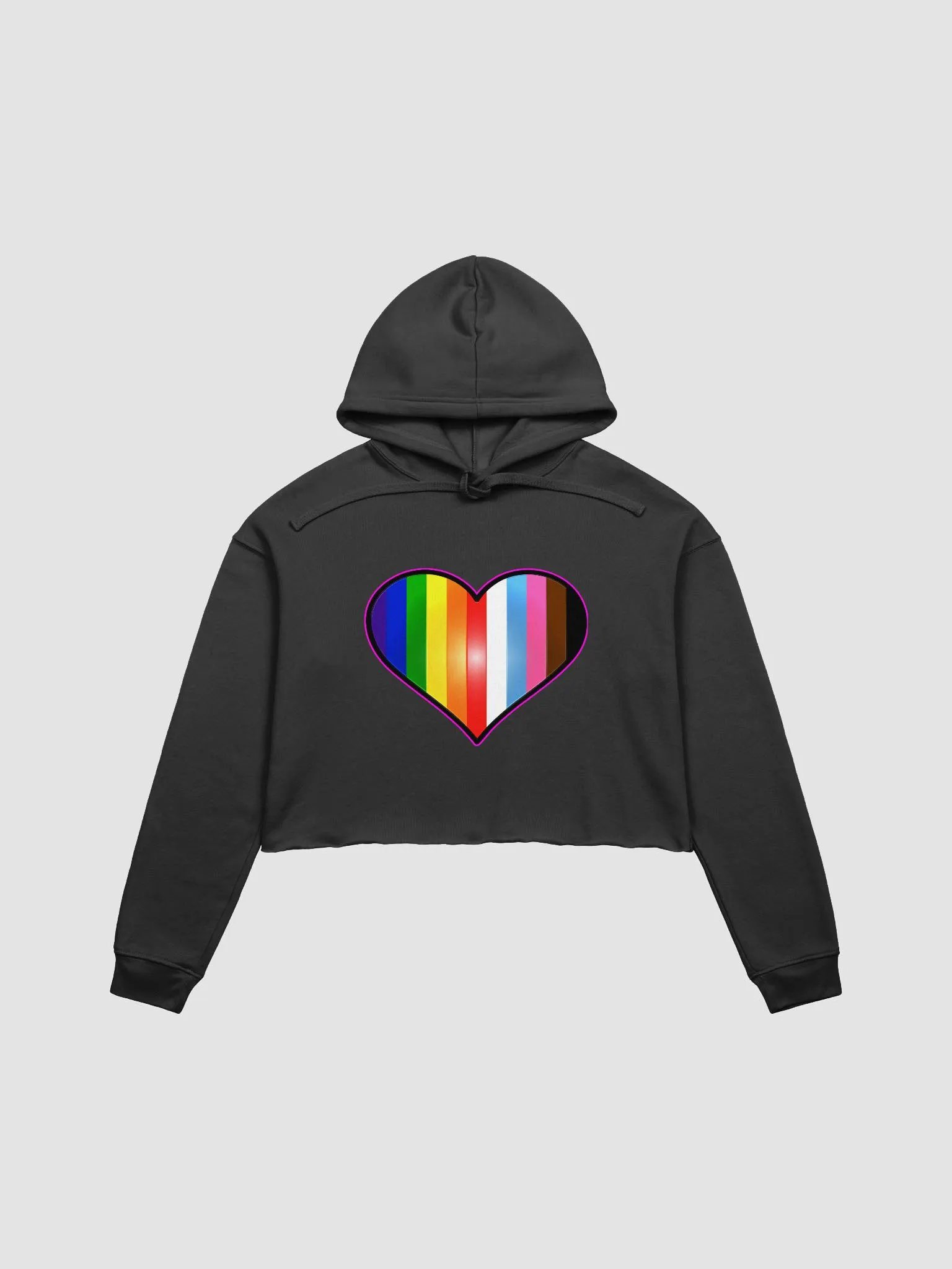 Love is Love Crop Hoodie product image (1)