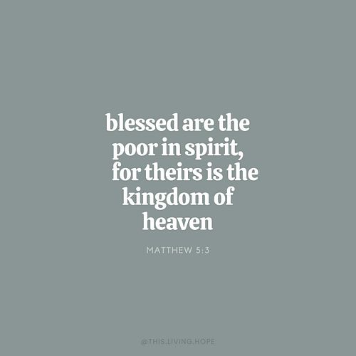 The Beatitudes • The Blessings • The “Attitudes of the Believer” • The Declaration of the Kingdom of God

First, let us put t...