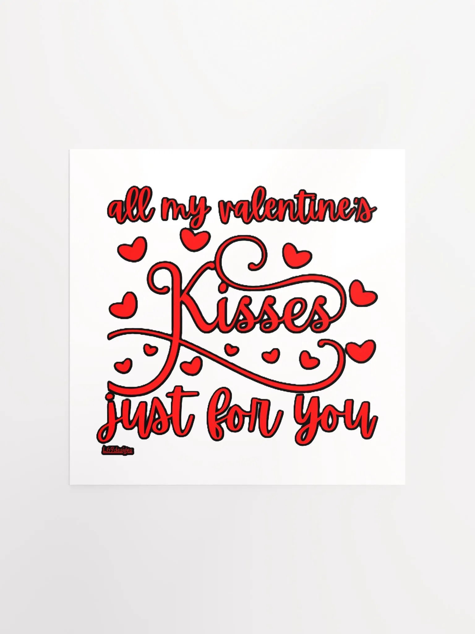 ALL MY VALENTINE'S KISSES JUST FOR YOU product image (5)