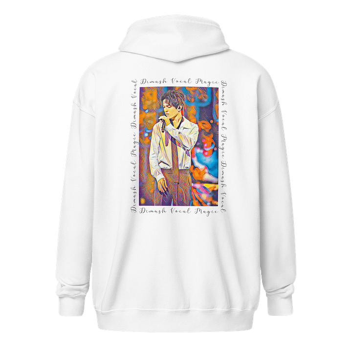 Singer From Kazakhstan Zippered Gildan Unisex Hoodie product image (9)