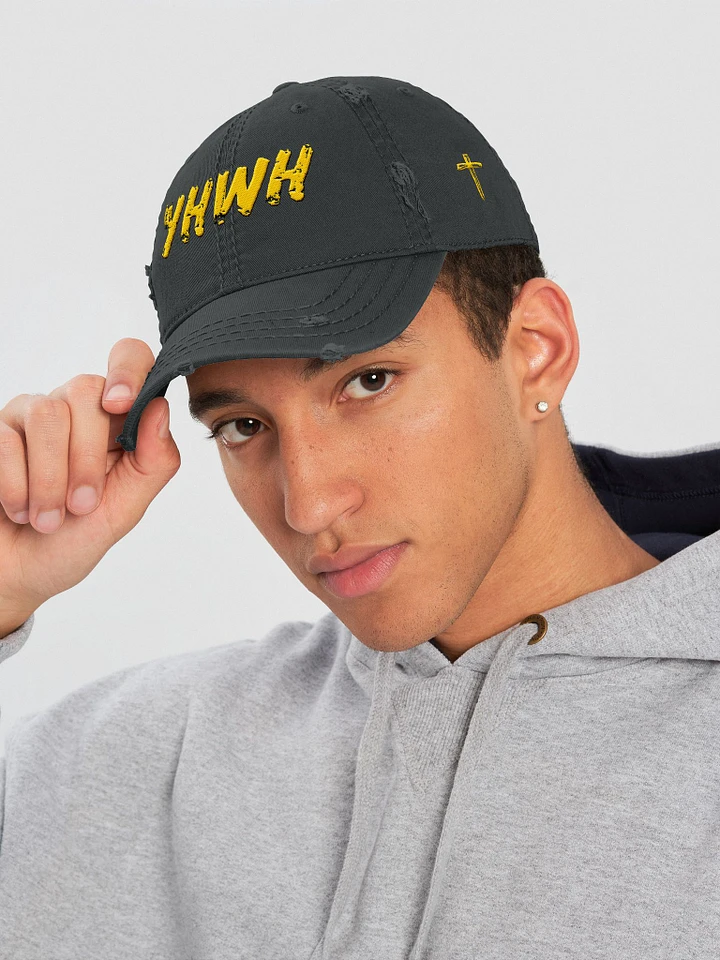 YHWH CROSS HAT product image (2)