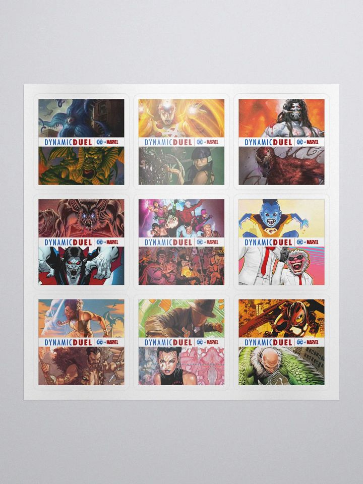 Dynamic Duel Episode Cover Stickers - Series 14 product image (1)