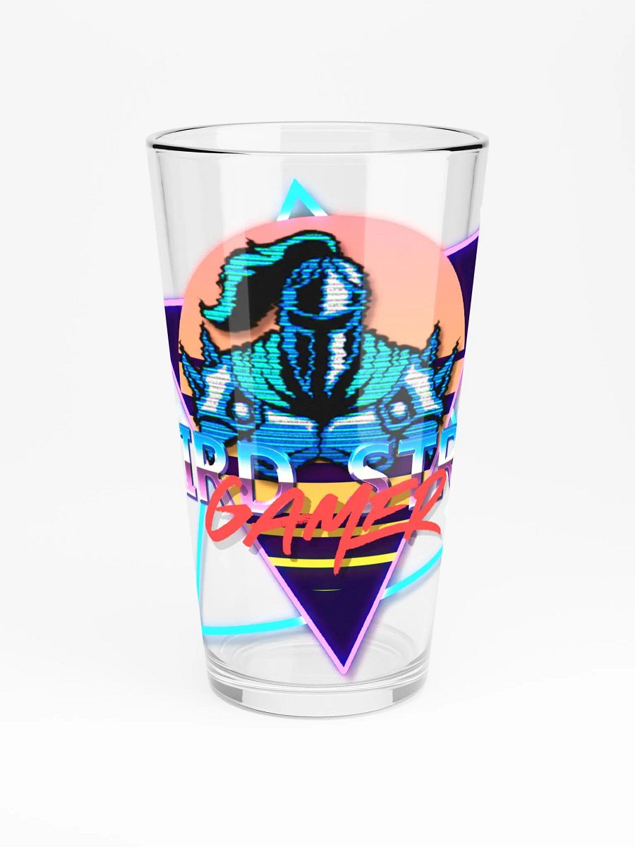 Third String Gamer Pint Glass product image (3)