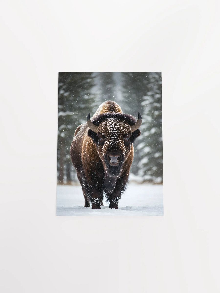 The Frosty Guardian: The Mighty Bison Poster product image (23)