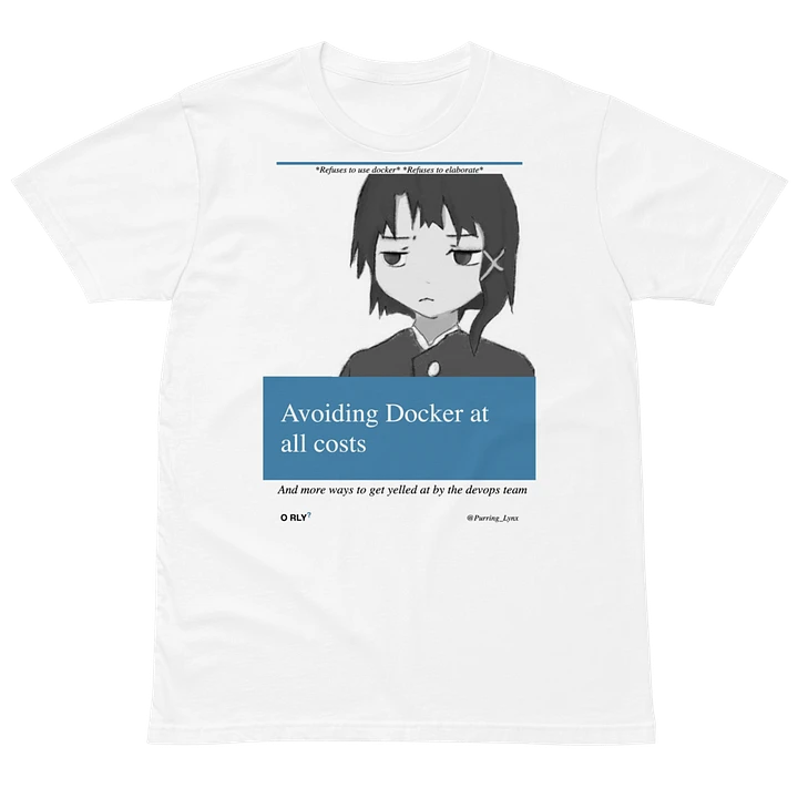 Avoiding Docker ORLY? T-shirt product image (2)