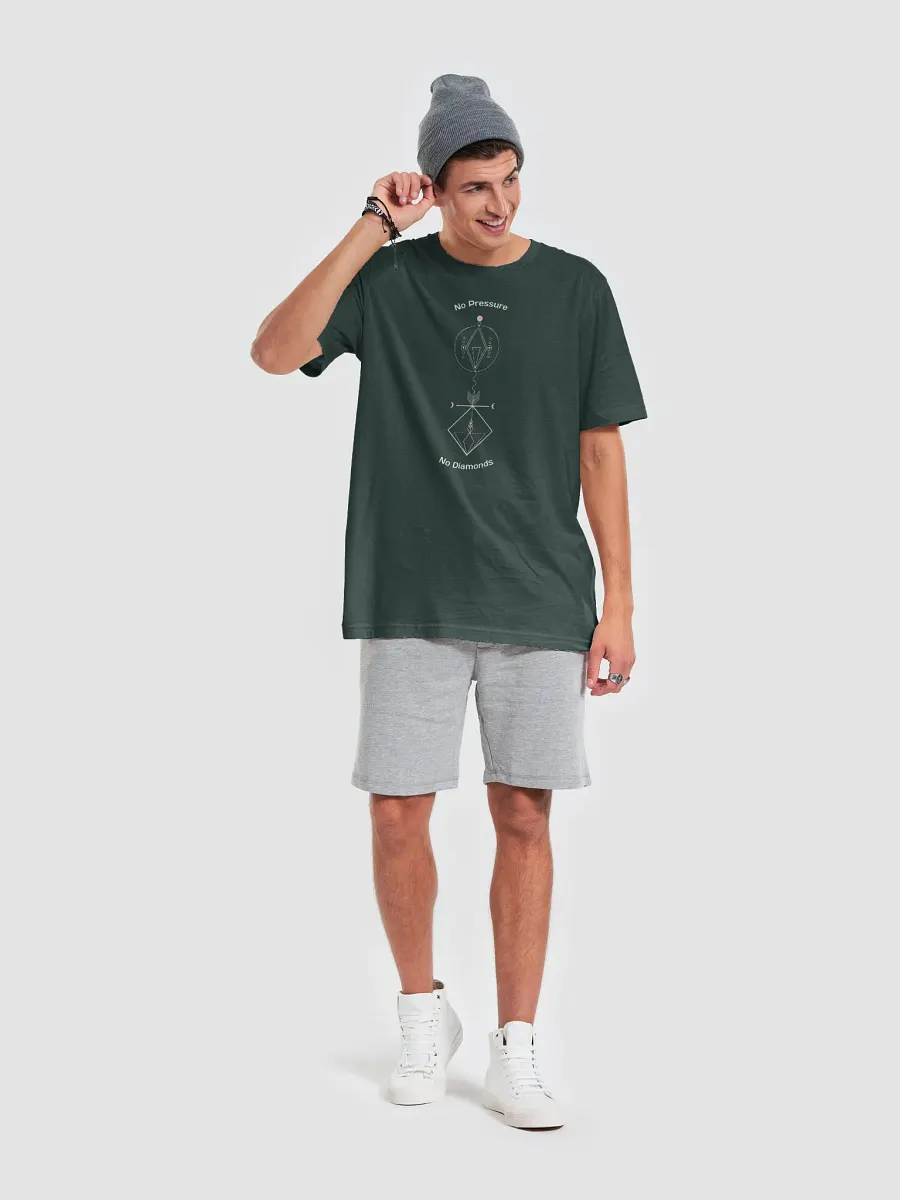 No Pressure No Diamonds Symmetric Bliss Geometric T-Shirt product image (3)