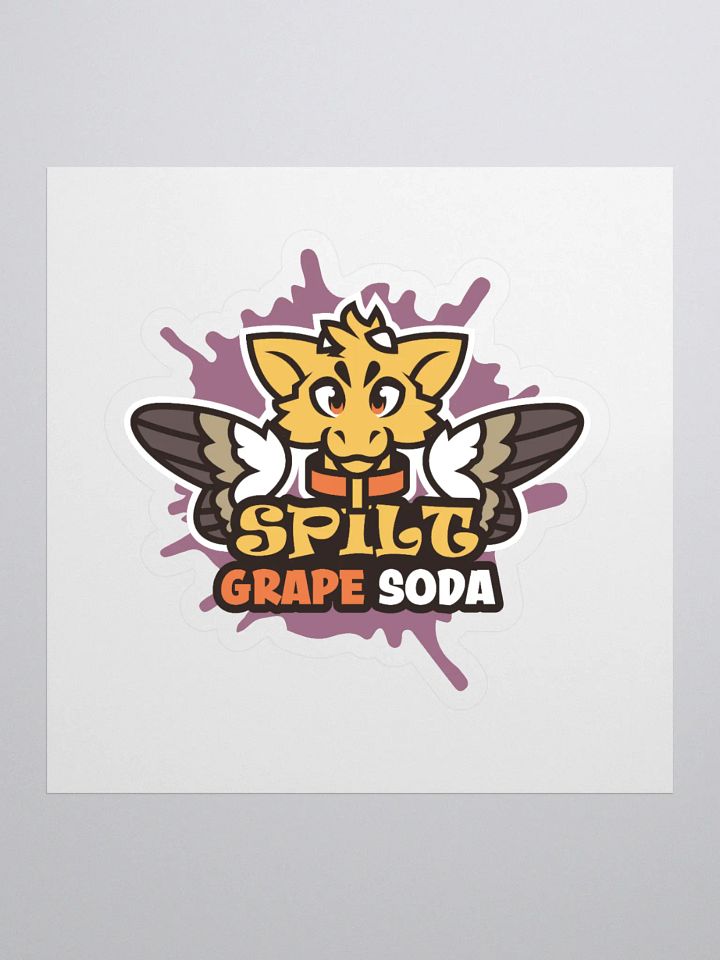 SpiltGrapeSoda Logo Sticker product image (1)