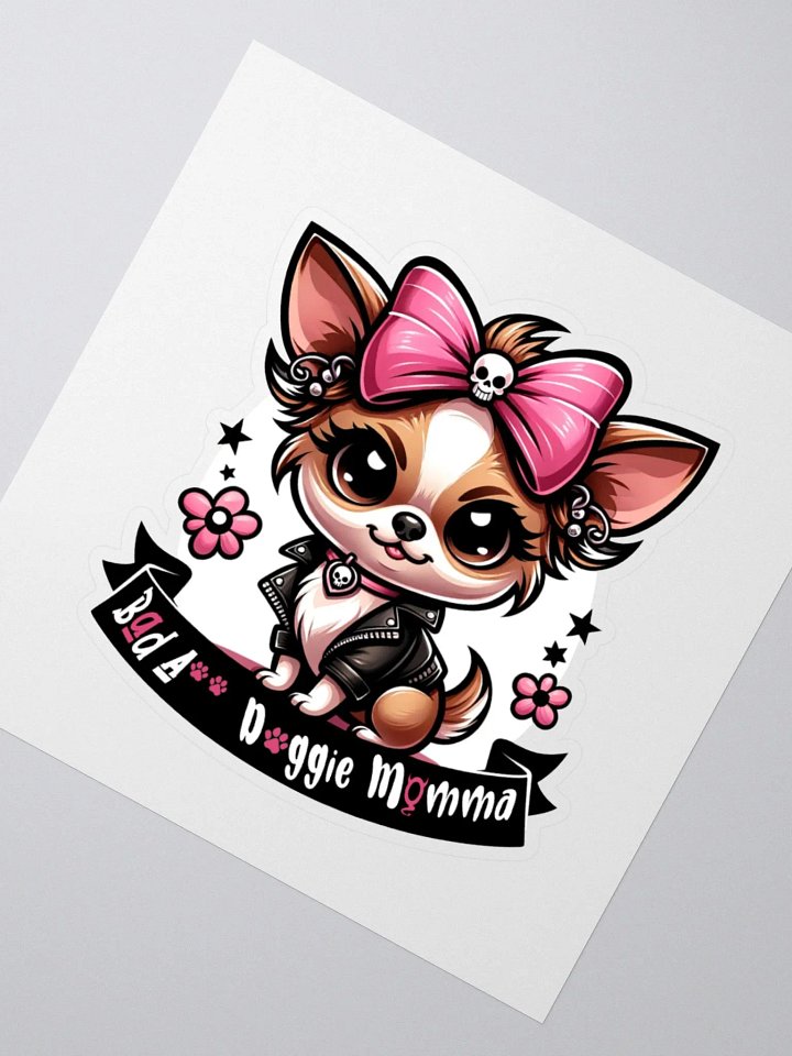 Bad A** Doggie Momma Stickers product image (6)