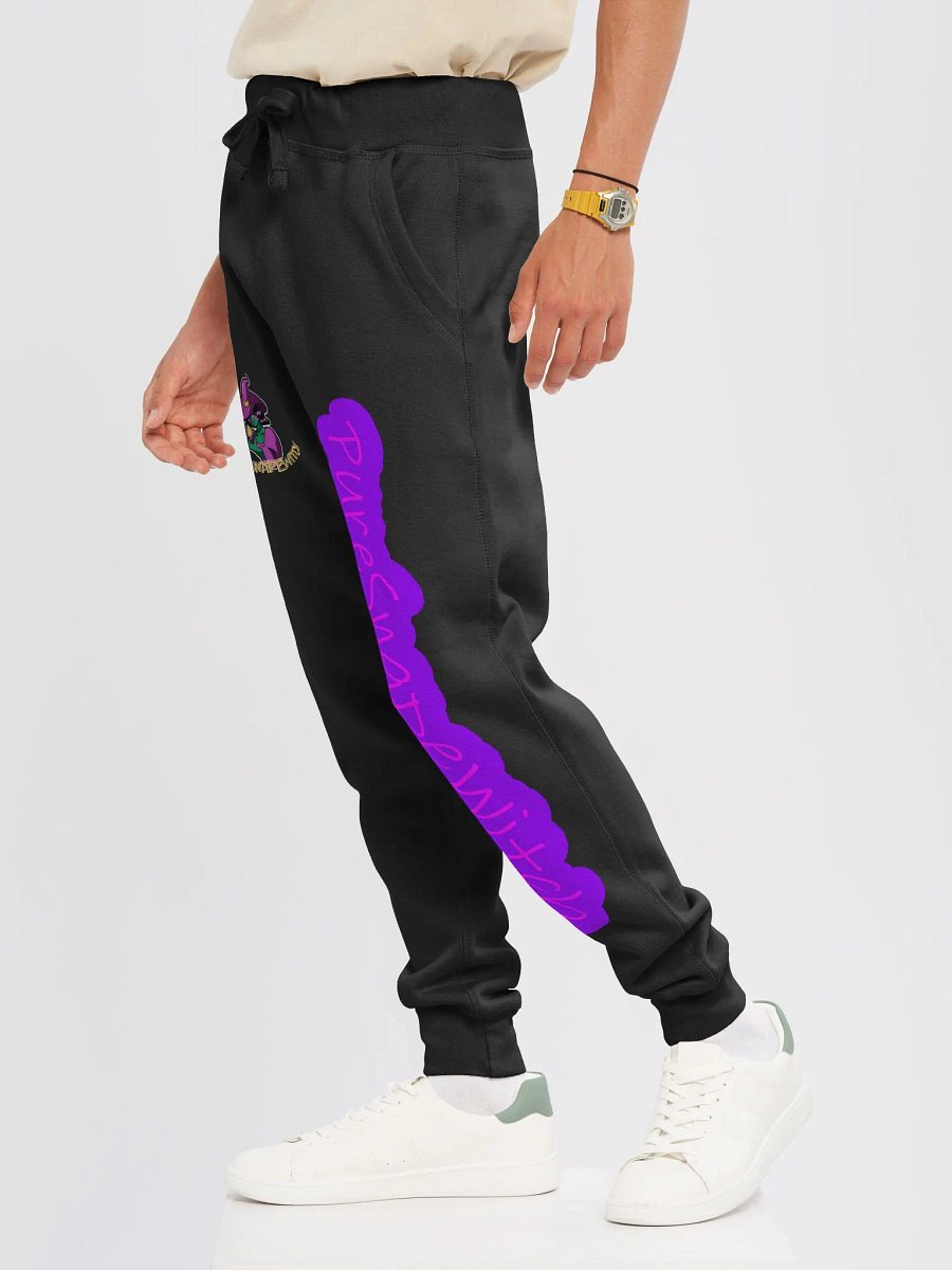 PureSnapeWitch Vertical Text Fleece Joggers product image (28)
