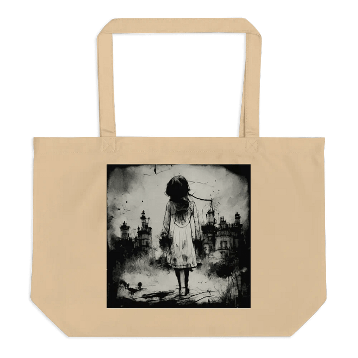 a visit from her past, Organic Cotton Statement Tote Bag product image (1)