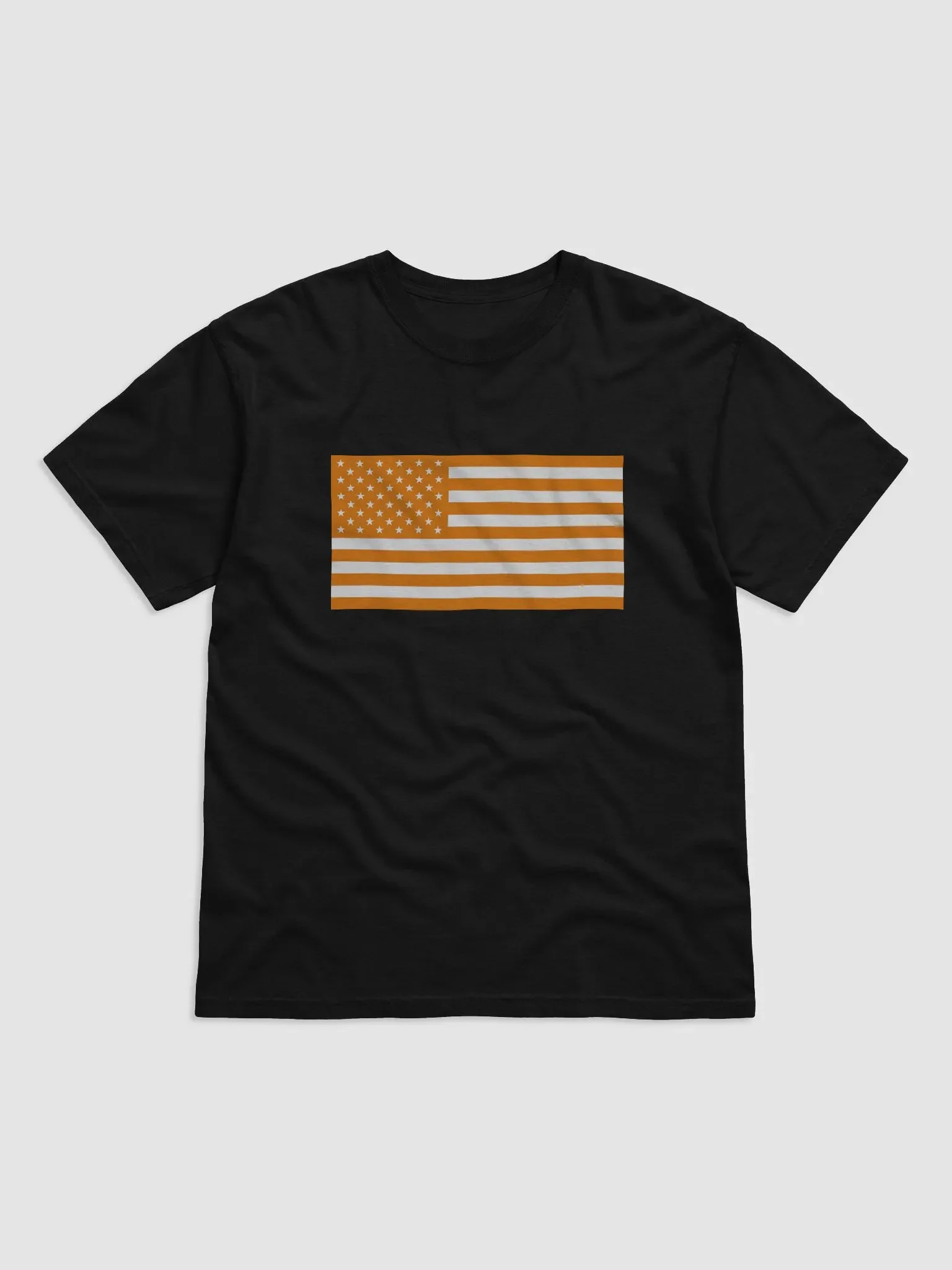 Orange American Flag Tee product image (1)