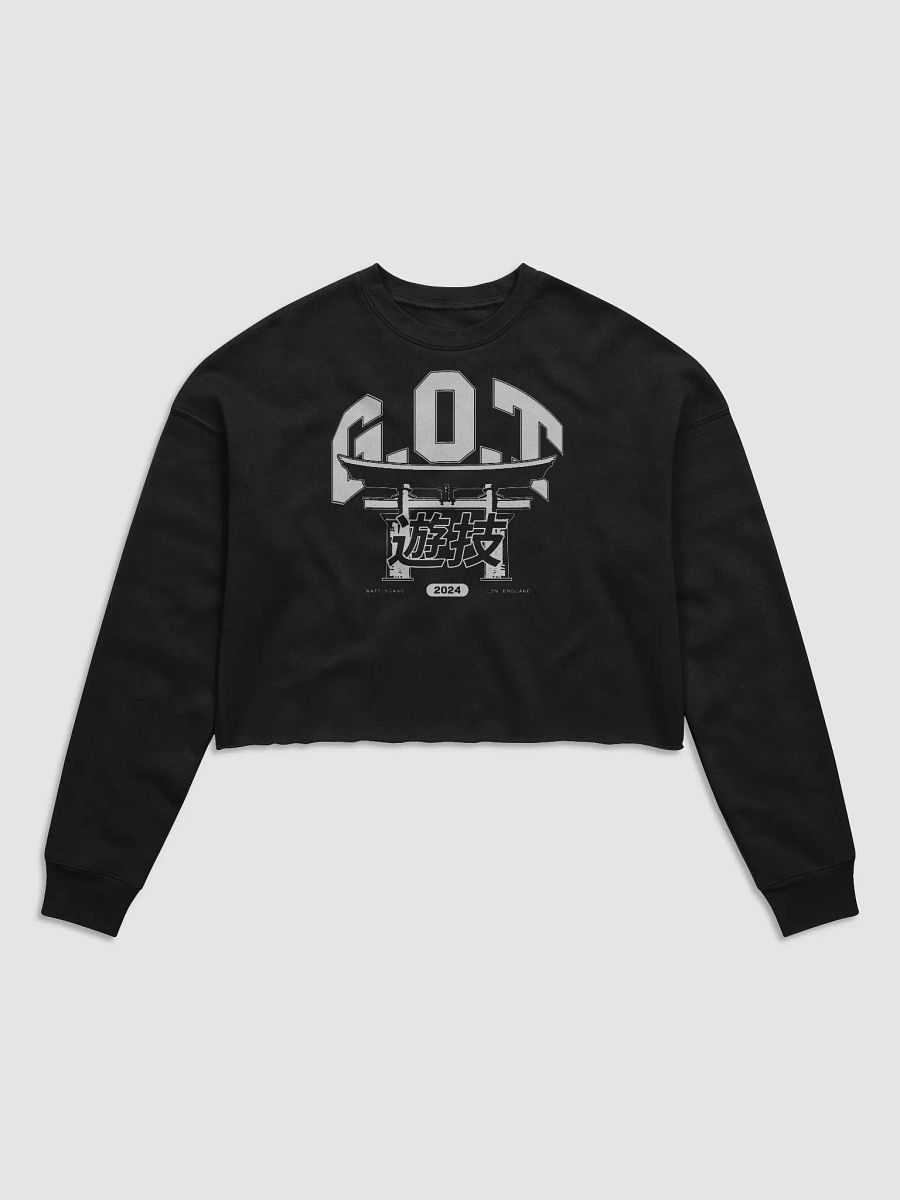 G.O.T CROPPED VARSITY JUMPER product image (1)
