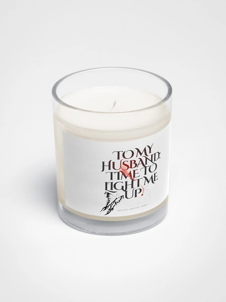 Husband Light Me Up Soy Wax Candle product image (2)