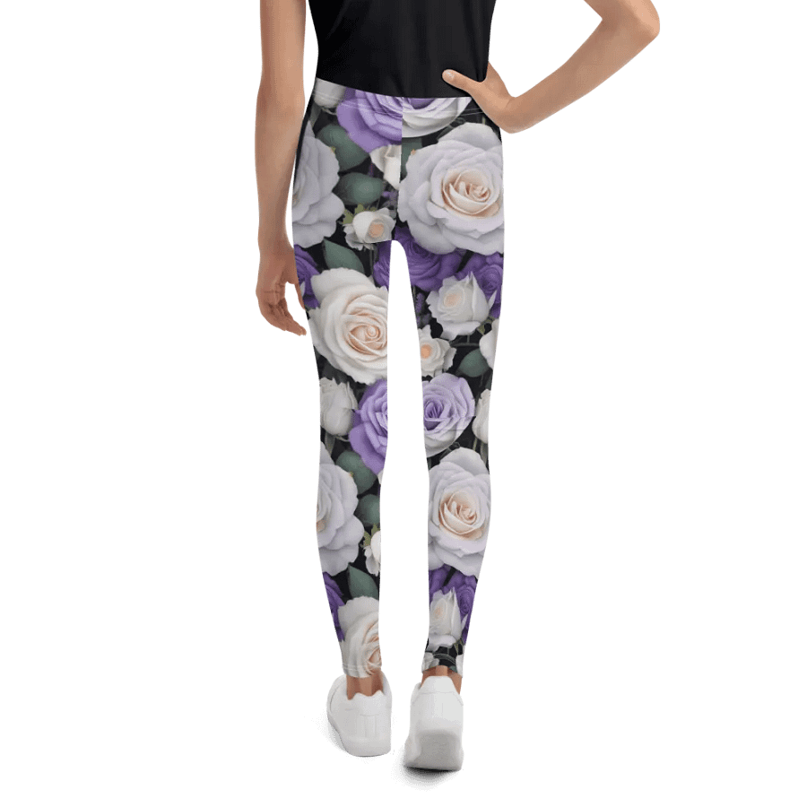 Vibrant Rose Youth Leggings product image (4)