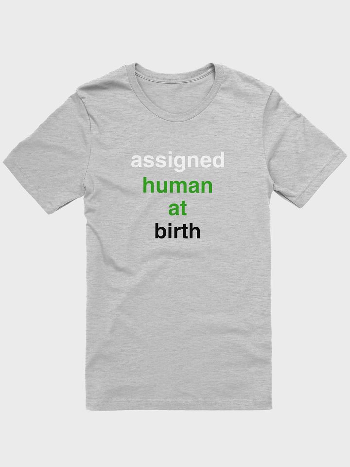 assigned human at birth neutrois t-shirt product image (1)