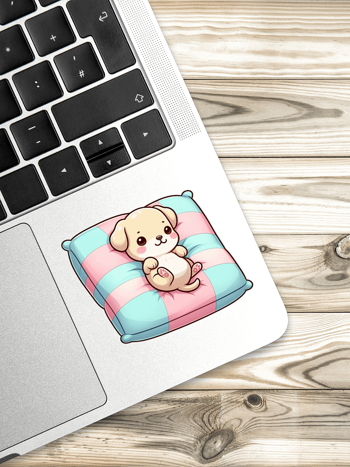 Sweet Puppy Naptime Sticker product image (2)