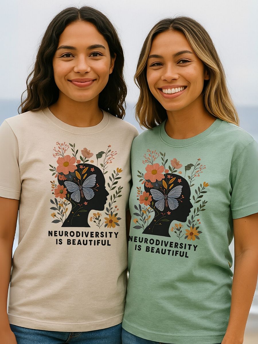 Neurodiversity Is Beautiful Unisex T-shirt product image (54)
