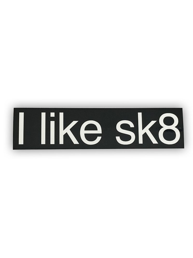 I like sk8 Stickers (3 pack)