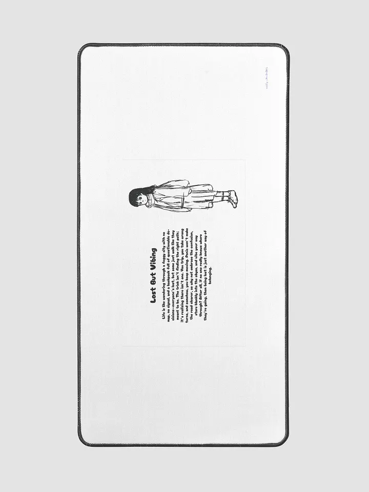 Lost But Vibing Desk Mat product image (2)
