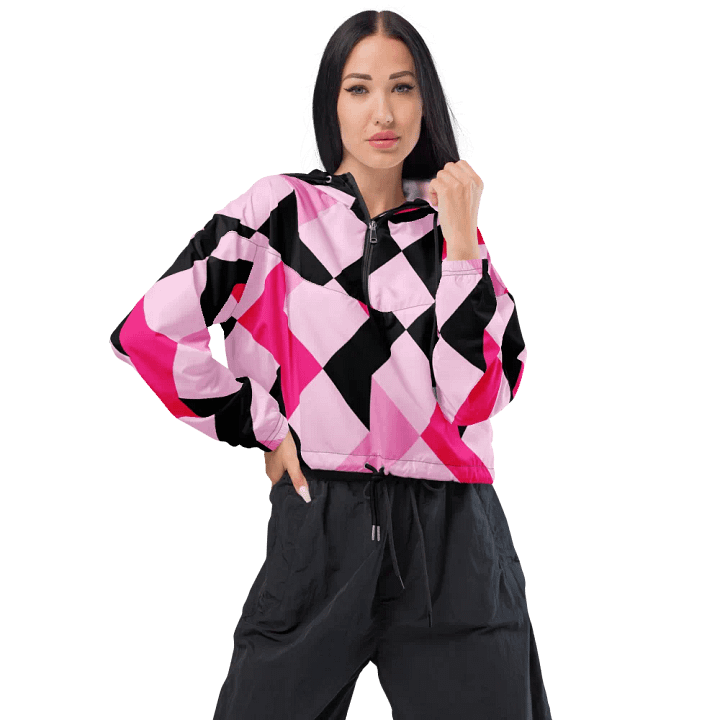 The Alessia Cropped Windbreaker Jacket product image (2)