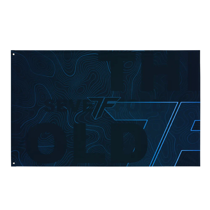 Dark Toned Seven Fold Flag product image (1)
