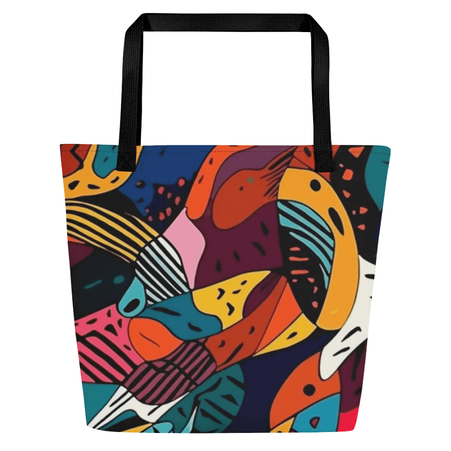 Abstract Color Fusion Artwork - Tote product image (2)