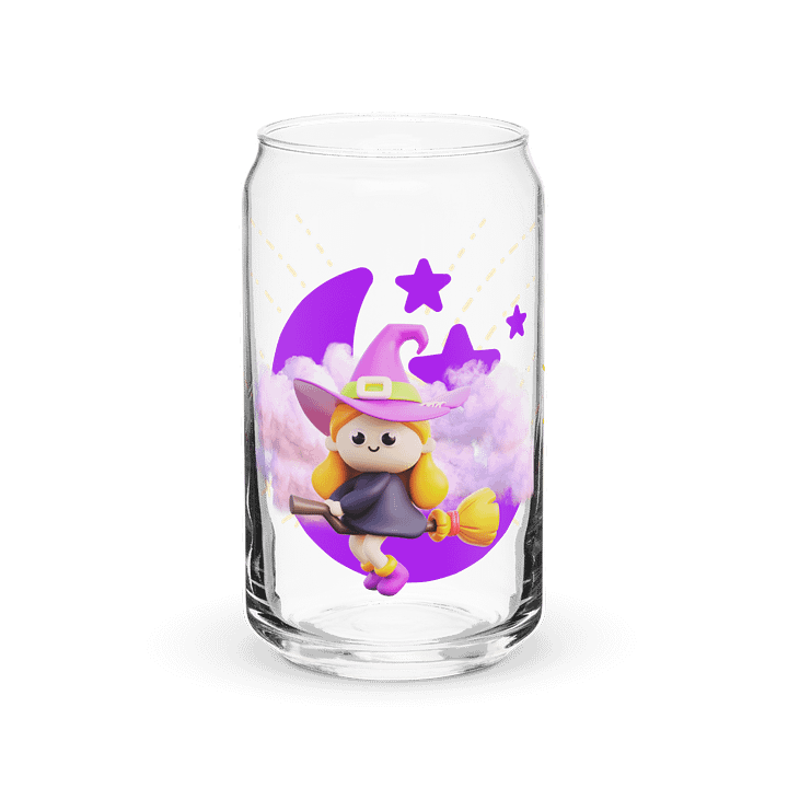 Whimsical Witch Can-Shaped Glass product image (2)