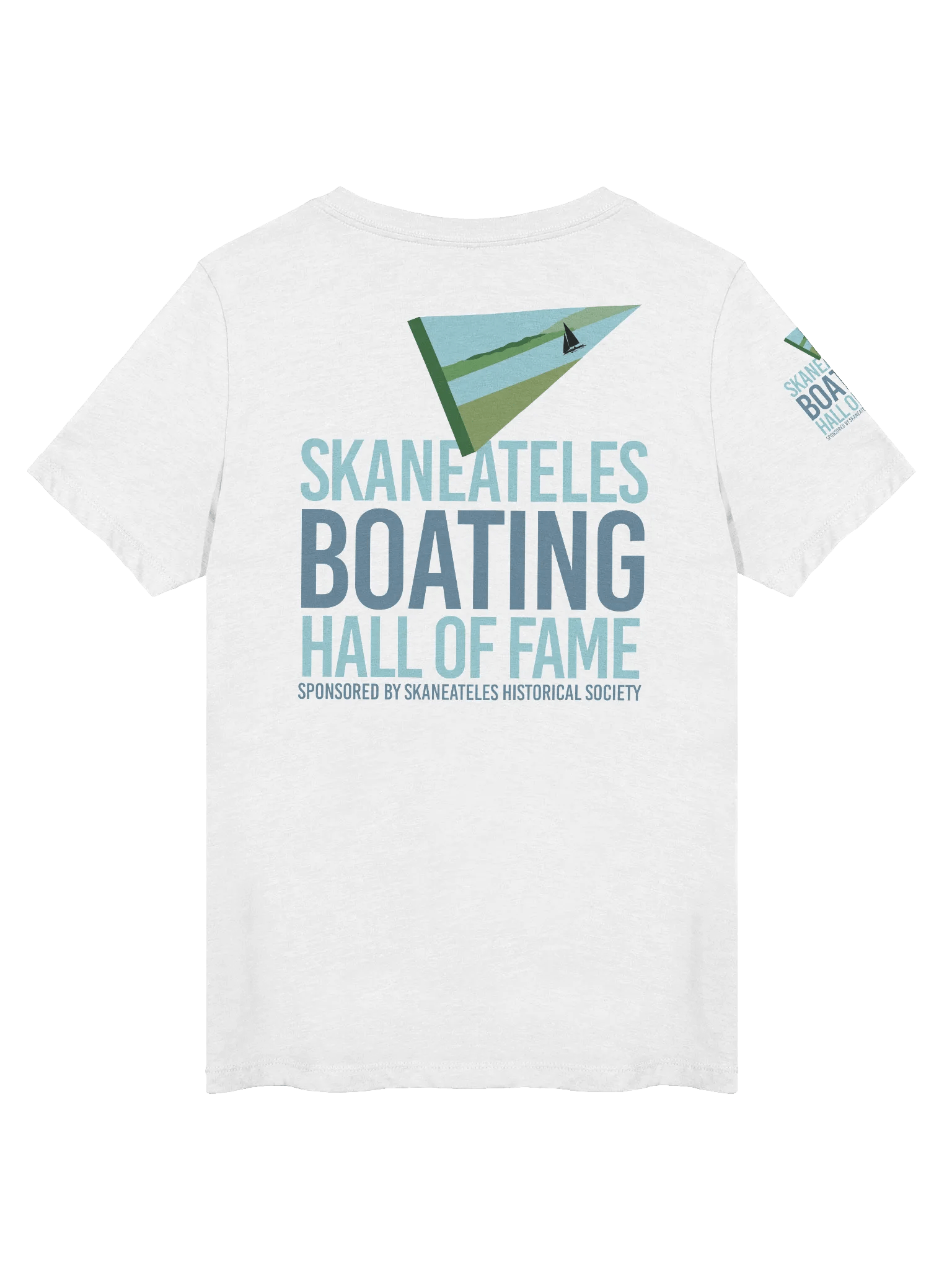 BHOF Sailboat Triangular Logo Women's V-Neck T-Shirt product image (5)
