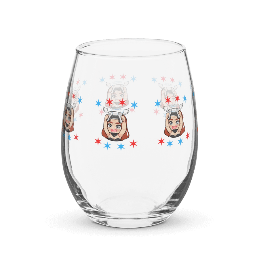Extra Life Year 10 Glass Wine Tumbler product image (4)