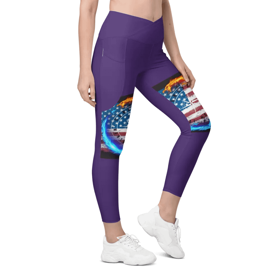Leggings w pockets Purple product image (4)