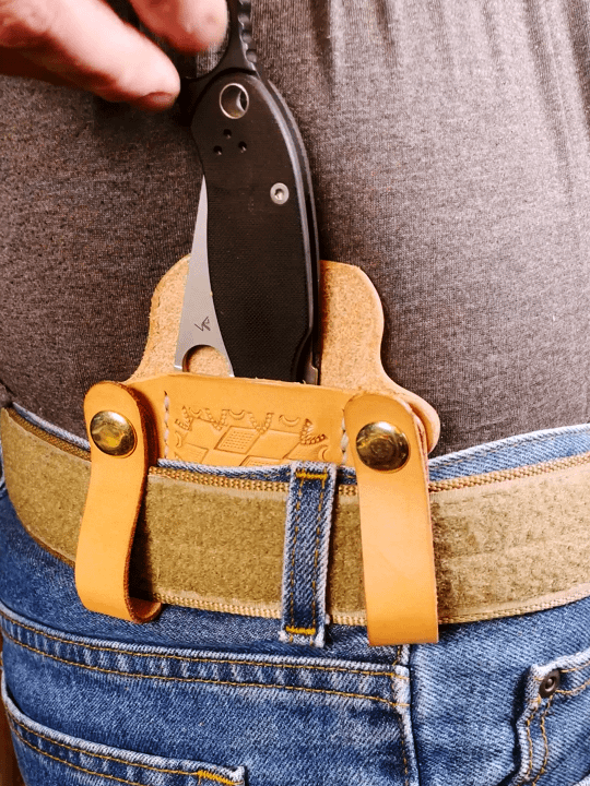Inside the Waistband (IWB) Pocket Knife Sheath product image (5)