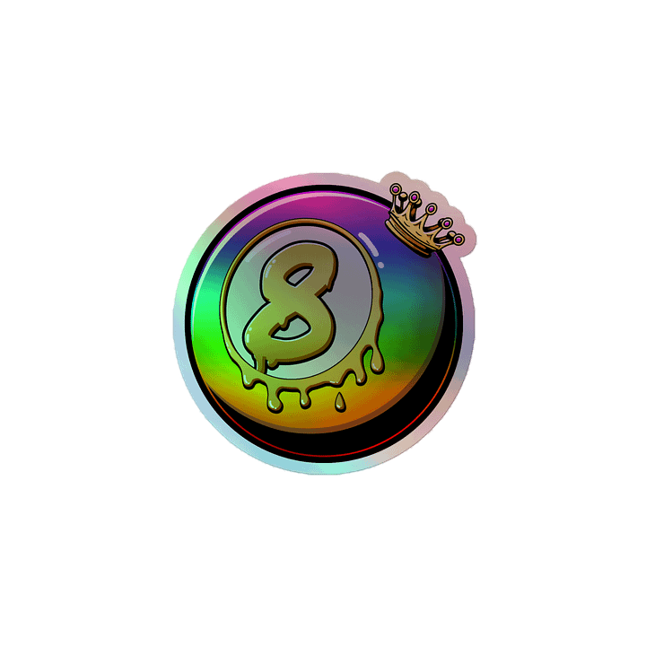 8ball Holographic Sticker product image (1)
