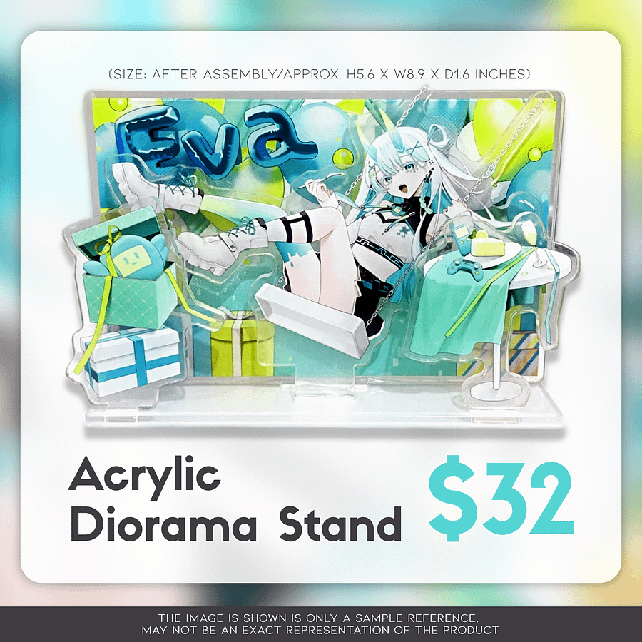 Eva Ananova's Acrylic Diorama Stand【Birthday 2024】 product image (2)